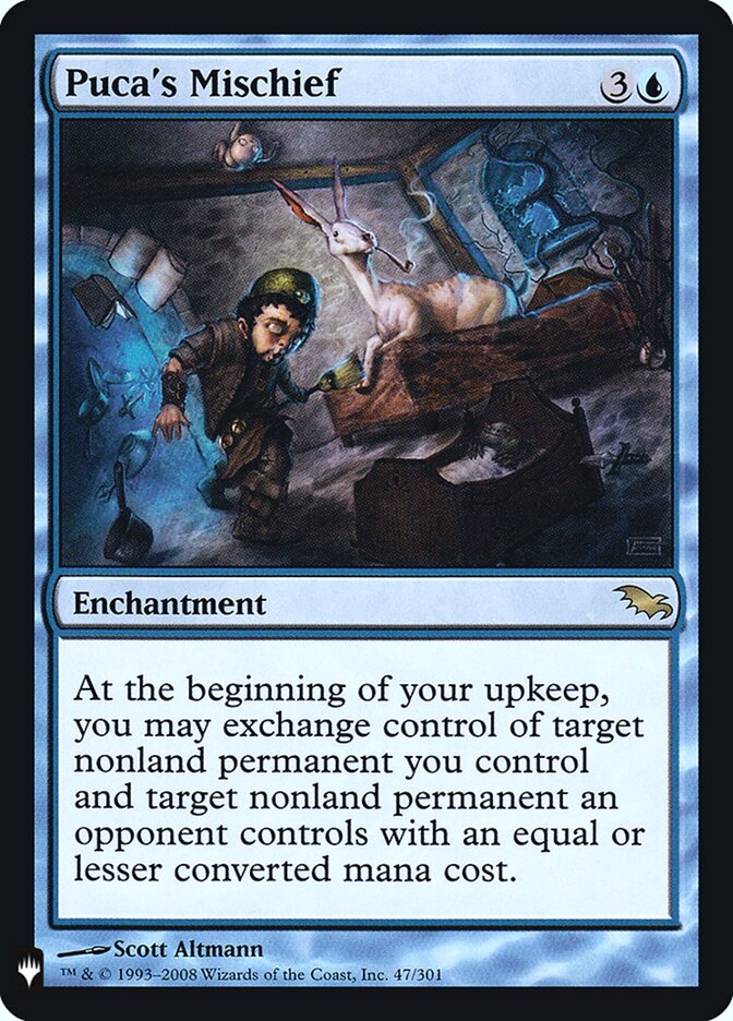 Puca's Mischief, The List · shm-47