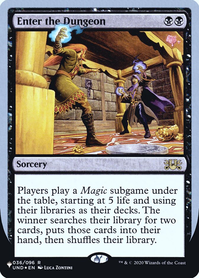 Enter the Dungeon, The List (Unfinity Foil Edition) · 19