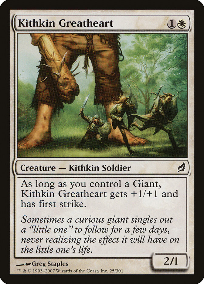 Kithkin Greatheart, Lorwyn · 25/301