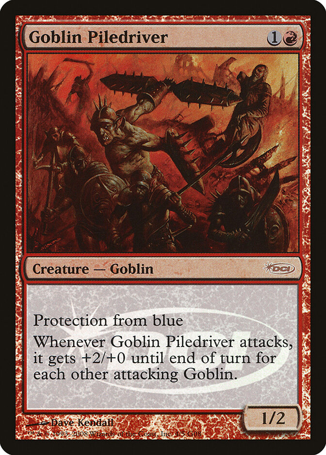 Goblin Piledriver, Judge Gift Cards 2008 · 4/5