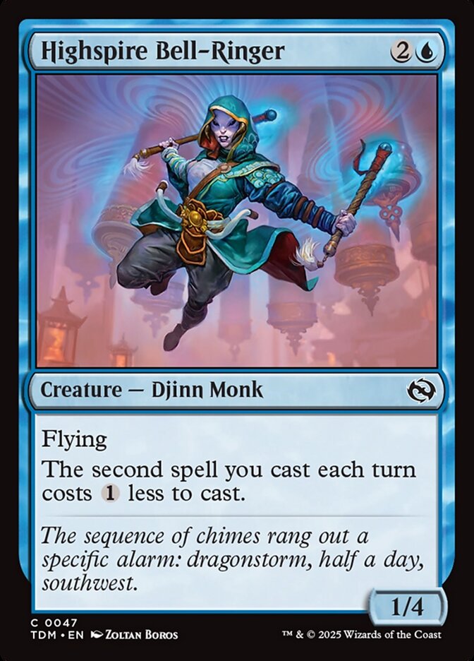 Highspire Bell-Ringer, Tarkir: Dragonstorm · 0047