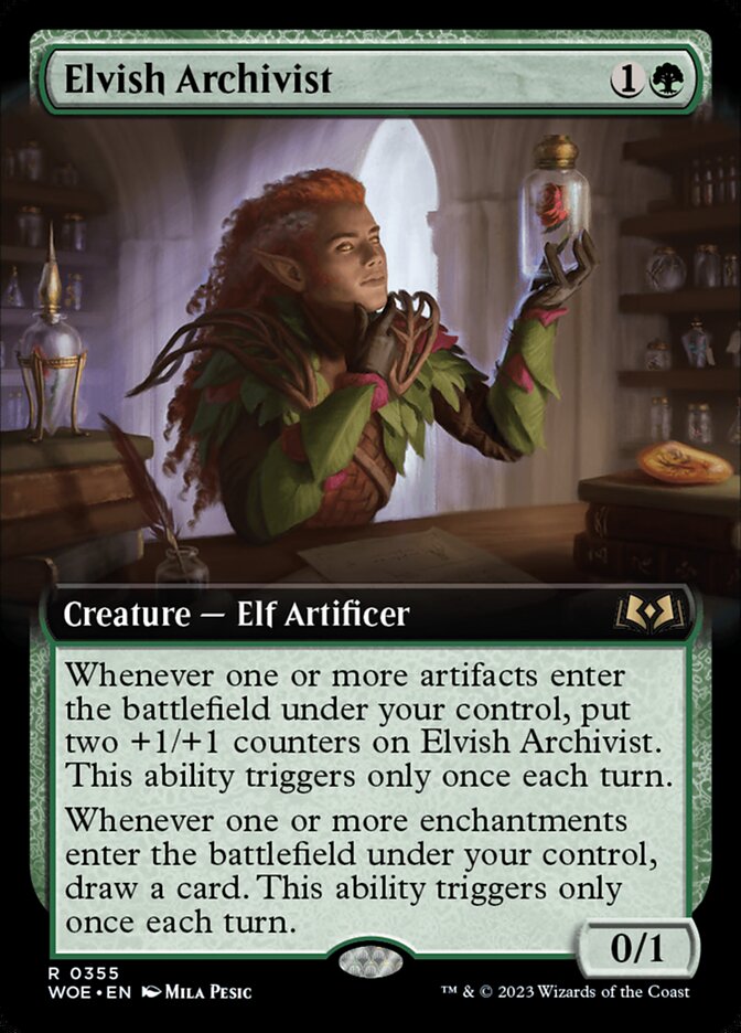 Elvish Archivist, Wilds of Eldraine · 0355