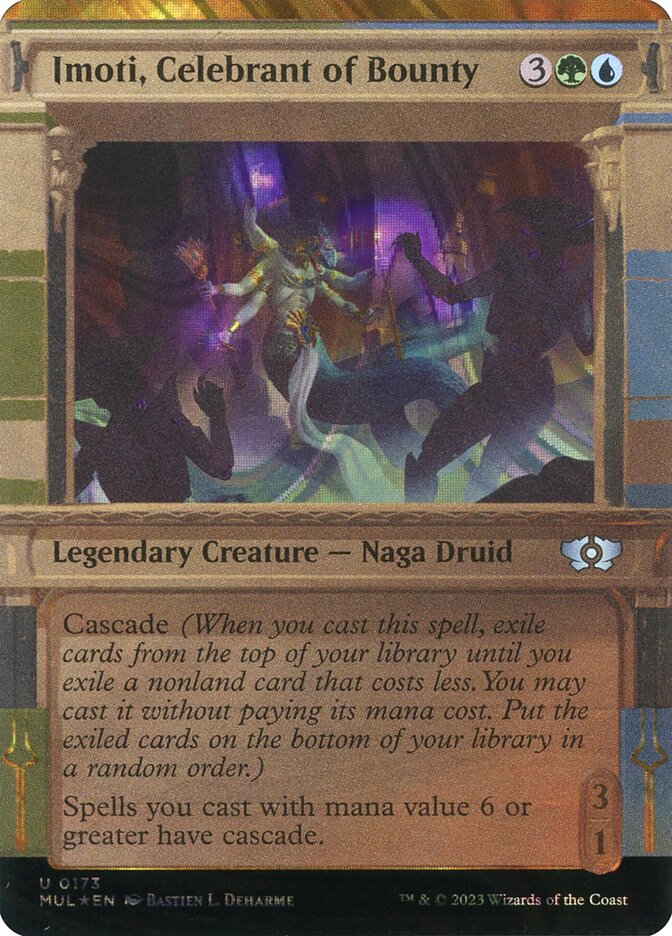 Imoti, Celebrant of Bounty, Multiverse Legends · 0173