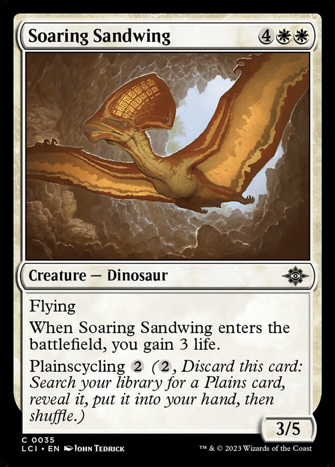 Soaring Sandwing, The Lost Caverns of Ixalan · 0035