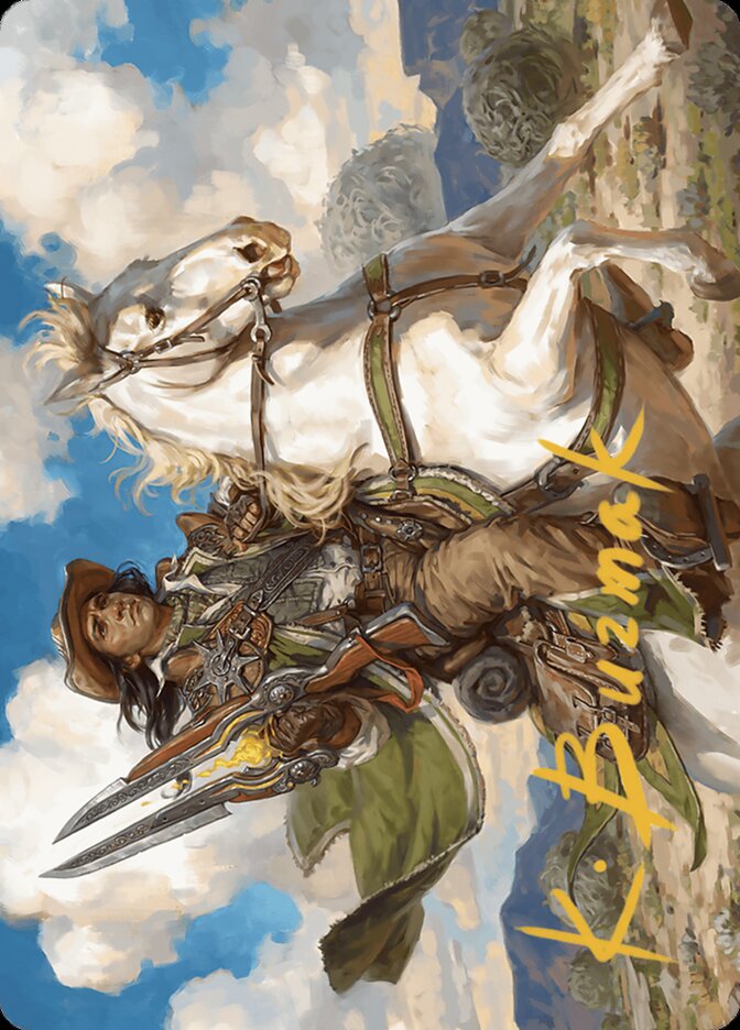 Wylie Duke, Atiin Hero // Wylie Duke, Atiin Hero, Outlaws of Thunder Junction Art Series · 0035