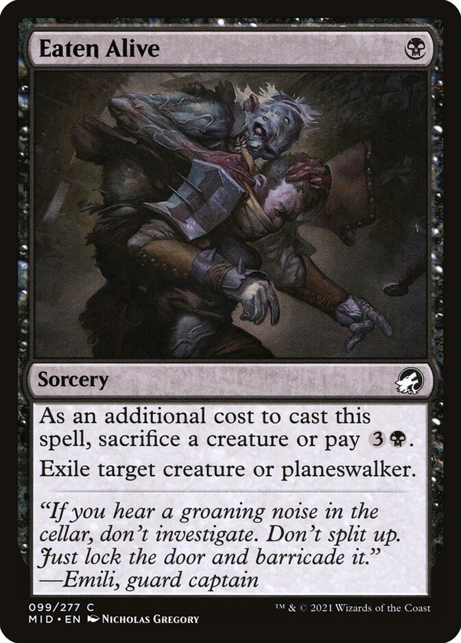 Eaten Alive, Innistrad: Midnight Hunt · 099/277