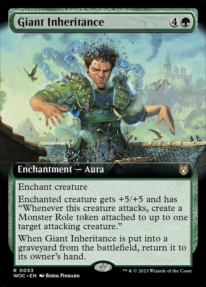 Giant Inheritance, Wilds of Eldraine Commander · 0053