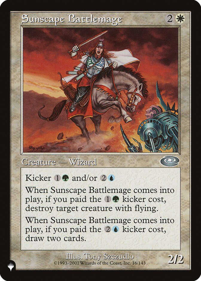 Sunscape Battlemage, The List · pls-16