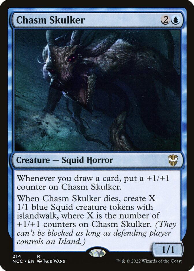 Chasm Skulker, New Capenna Commander · 214