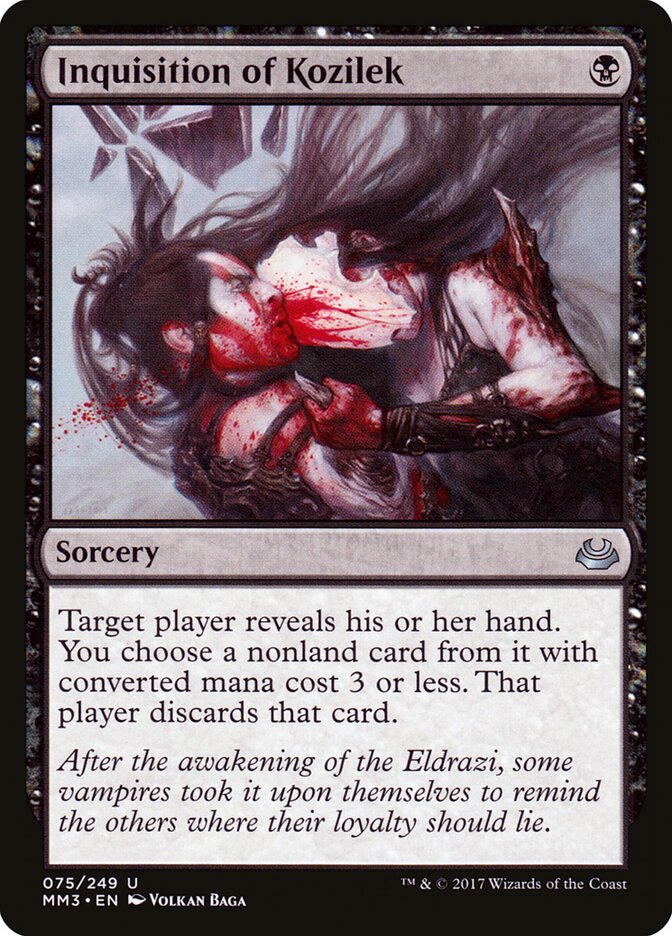 Inquisition of Kozilek, Modern Masters 2017 · 075/249