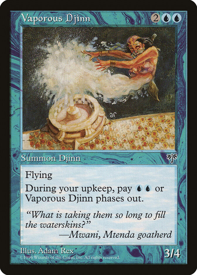 Vaporous Djinn, Mirage · 101
