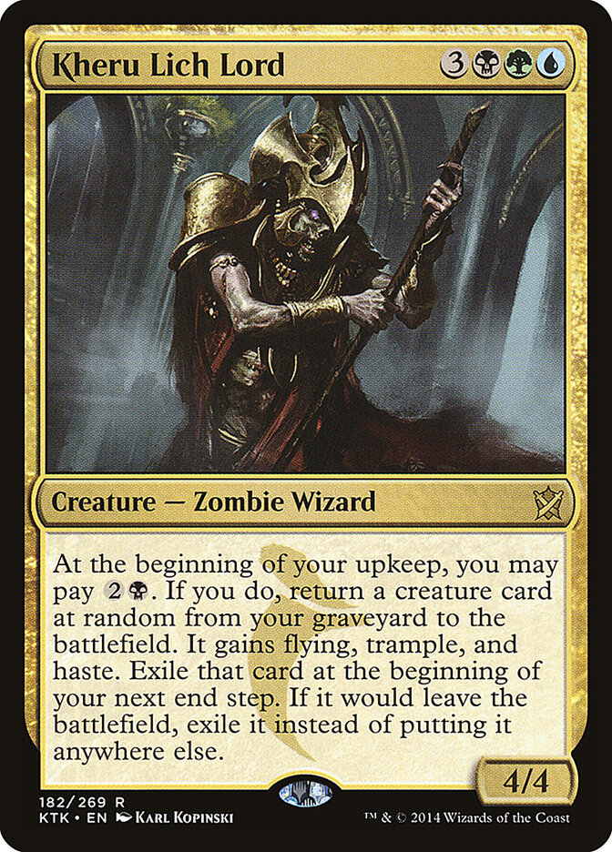 Kheru Lich Lord, Khans of Tarkir · 182/269