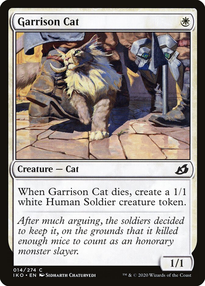 Garrison Cat, Ikoria: Lair of Behemoths · 014/274