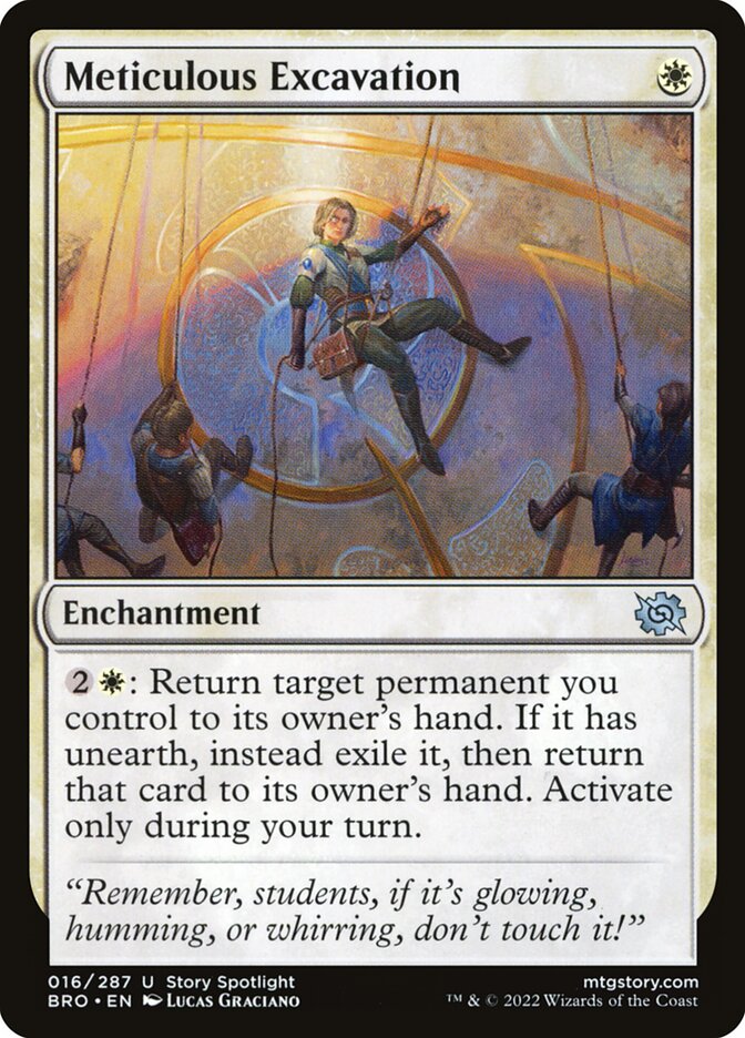 Meticulous Excavation, The Brothers' War · 016/287