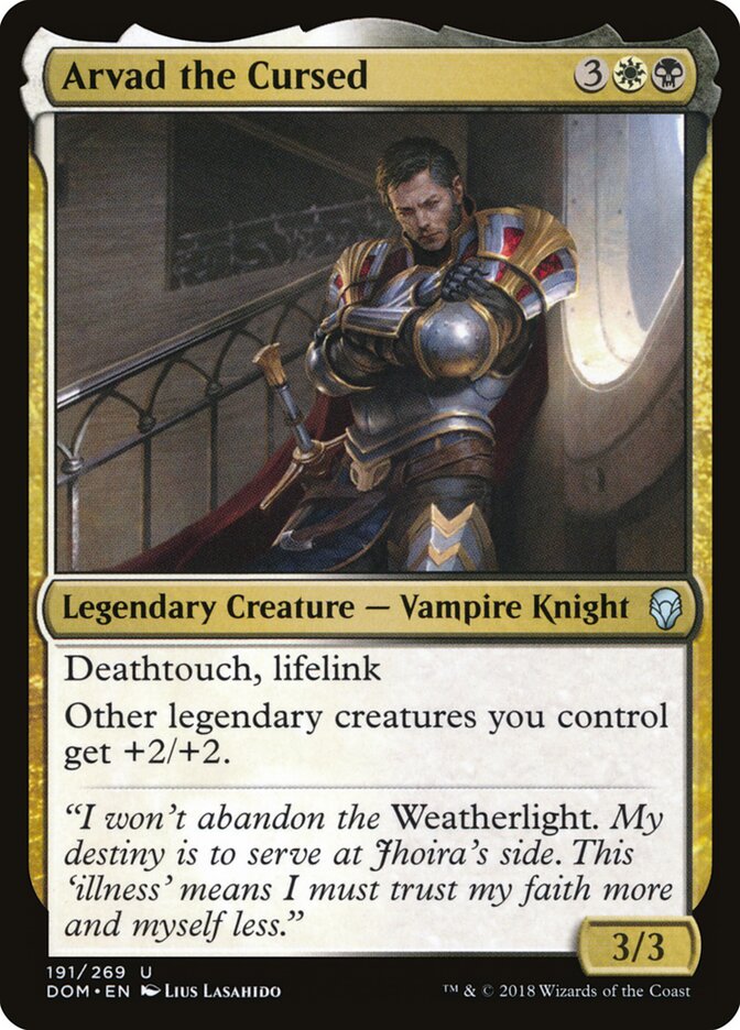 Arvad the Cursed, Dominaria · 191/269