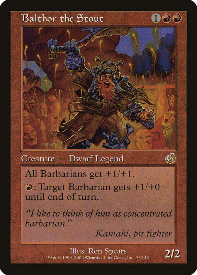 Balthor the Stout, Torment · 91/143