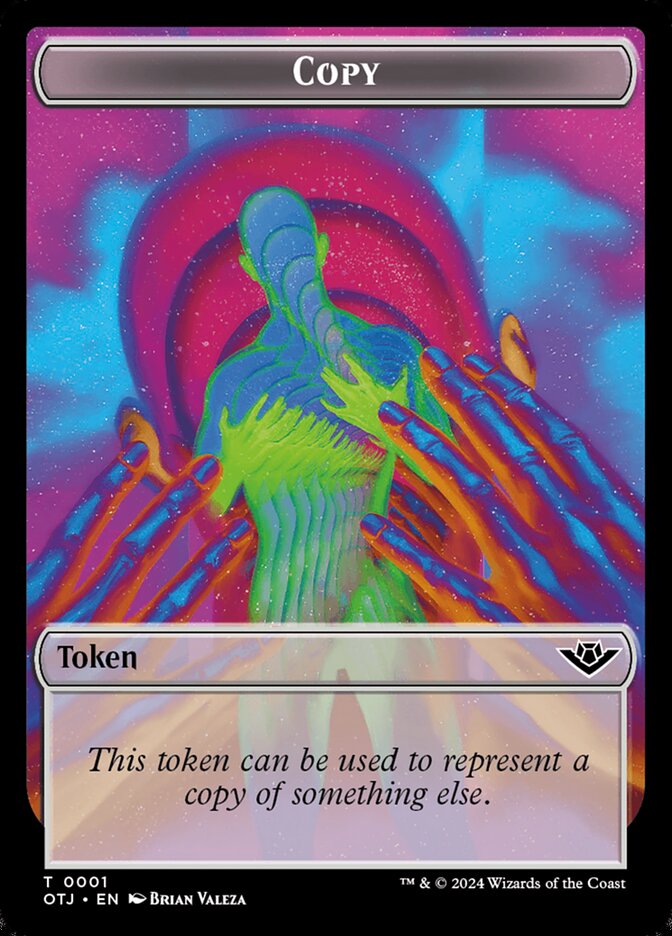 Copy, Outlaws of Thunder Junction Tokens · 0001