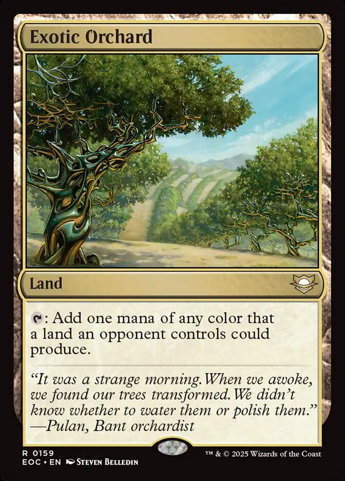 Exotic Orchard, Edge of Eternities Commander · 0159