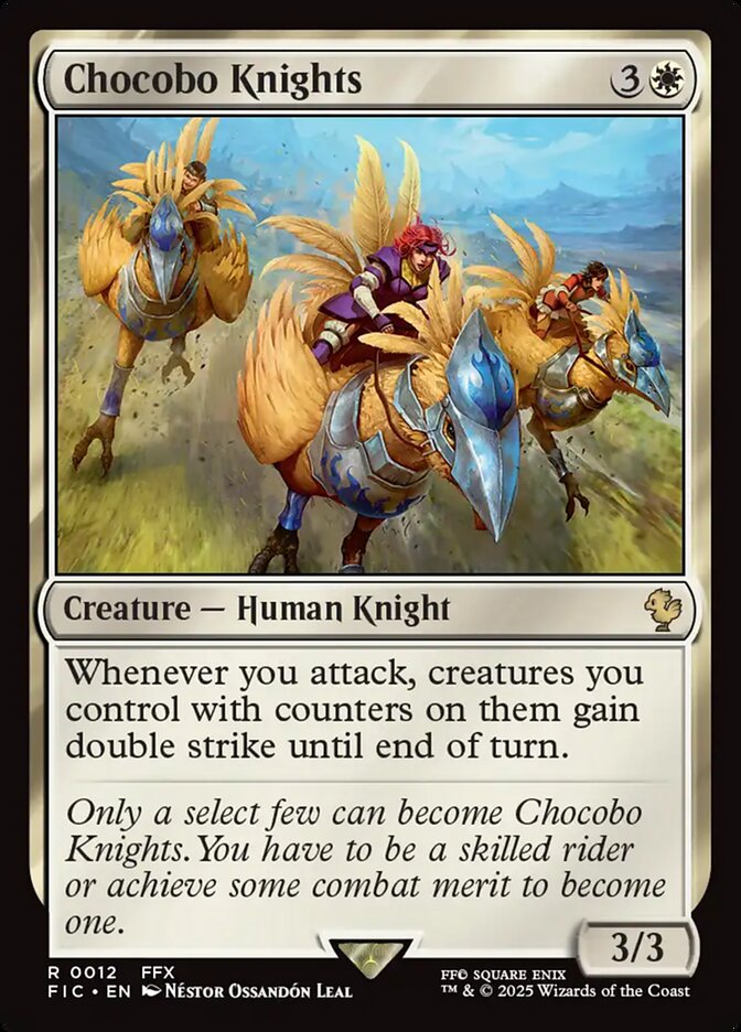 Chocobo Knights, Final Fantasy Commander · 0012