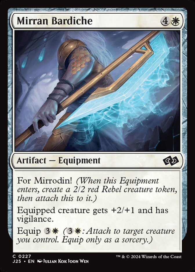 Mirran Bardiche, Foundations Jumpstart · 0227