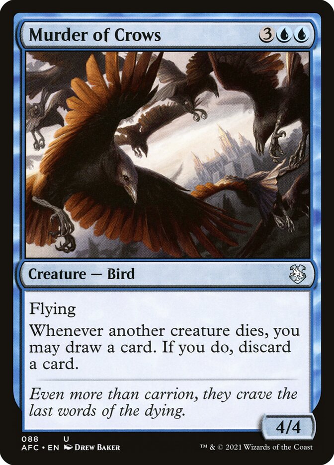 Murder of Crows, Forgotten Realms Commander · 088