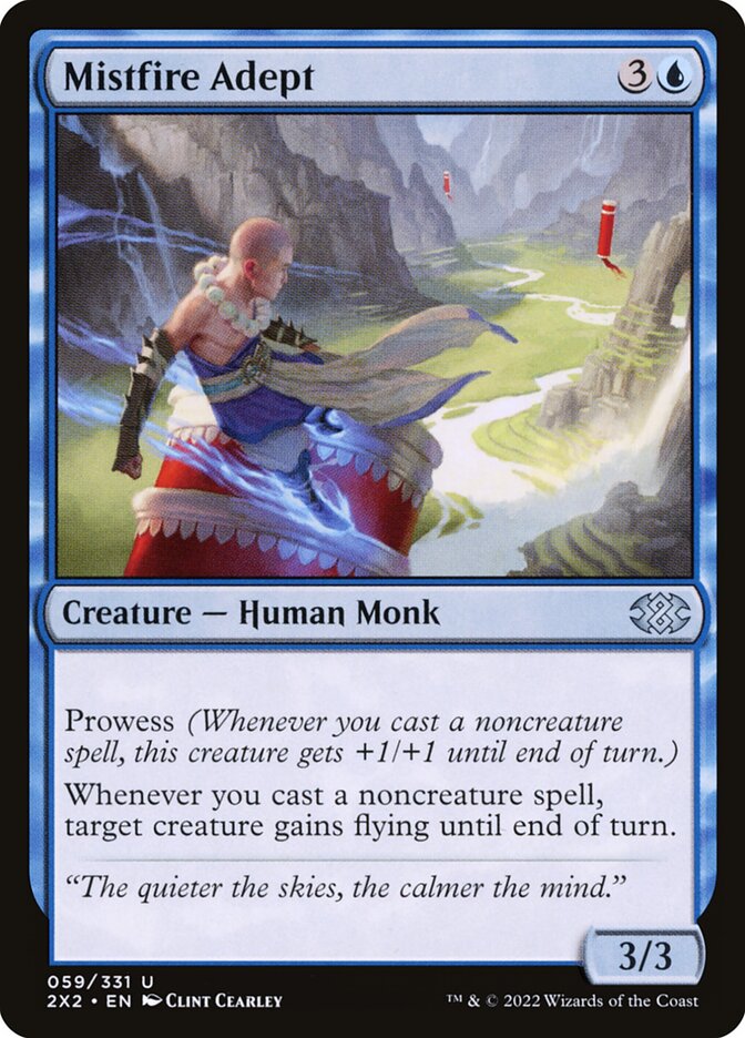 Mistfire Adept, Double Masters 2022 · 059/331