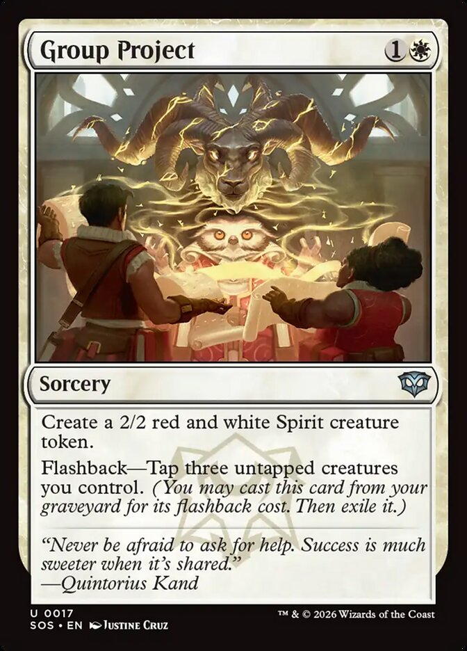 Group Project, Secrets of Strixhaven · 0017