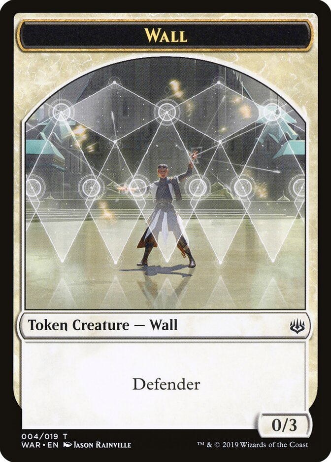 Wall, War of the Spark Tokens · 004