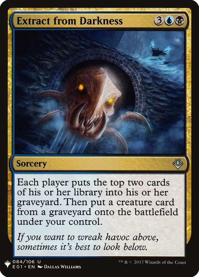 Extract from Darkness, The List · e01-84