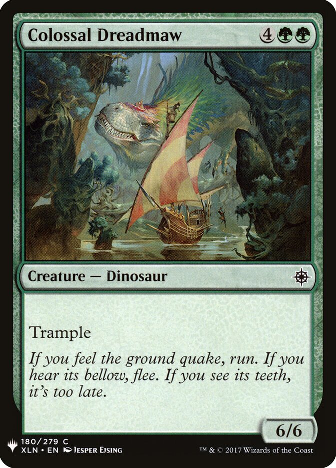Colossal Dreadmaw, The List · xln-180