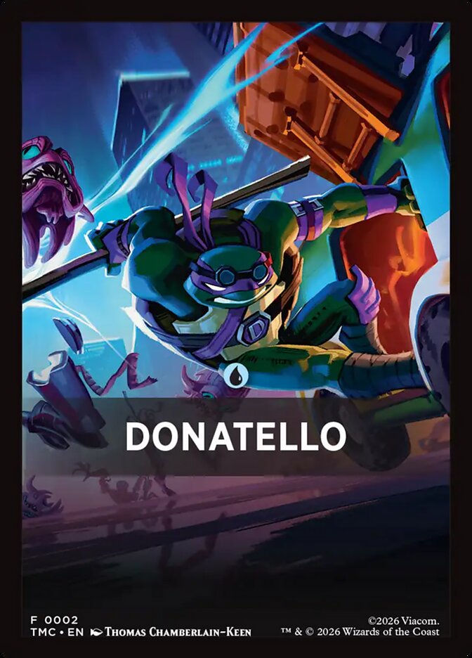 Donatello, Teenage Mutant Ninja Turtles Eternal Front Cards · 0002