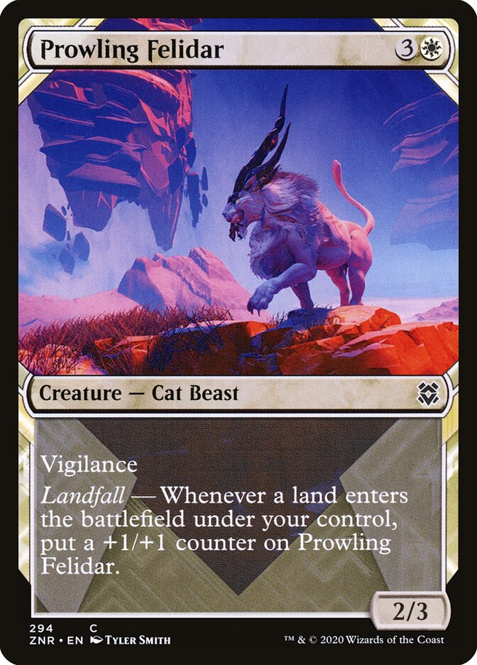 Prowling Felidar, Zendikar Rising · 294