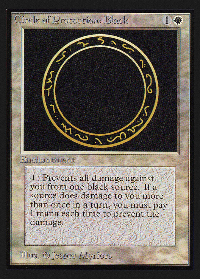 Circle of Protection: Black, Intl. Collectors' Edition · 10