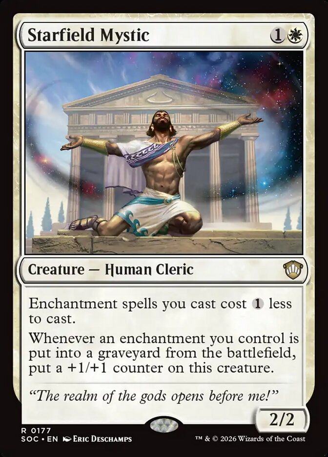 Starfield Mystic, Secrets of Strixhaven Commander · 0177