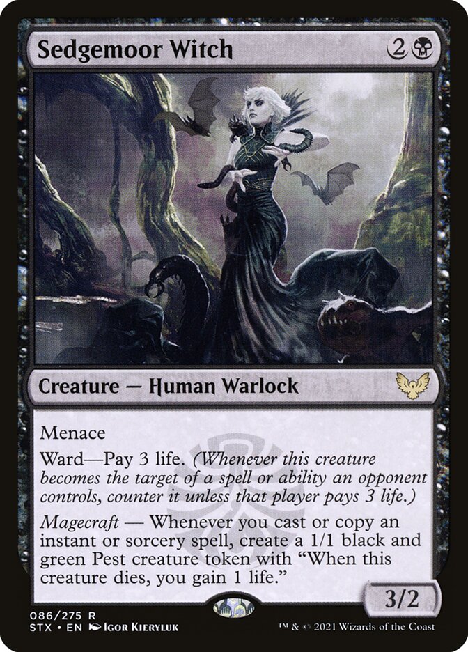 Sedgemoor Witch, Strixhaven: School of Mages · 086/275