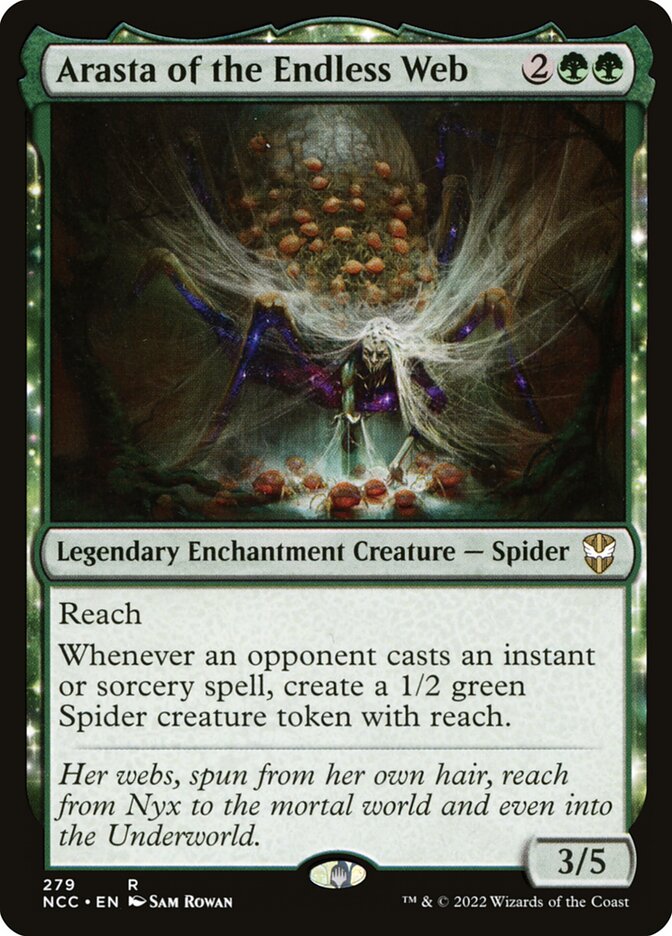Arasta of the Endless Web, New Capenna Commander · 279