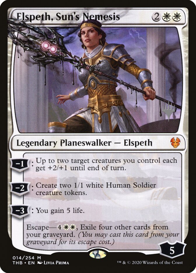 Elspeth, Sun's Nemesis, Theros Beyond Death Promos · 014/254