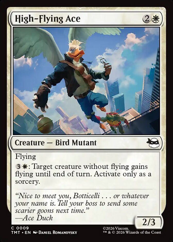 High-Flying Ace, Teenage Mutant Ninja Turtles · 0009