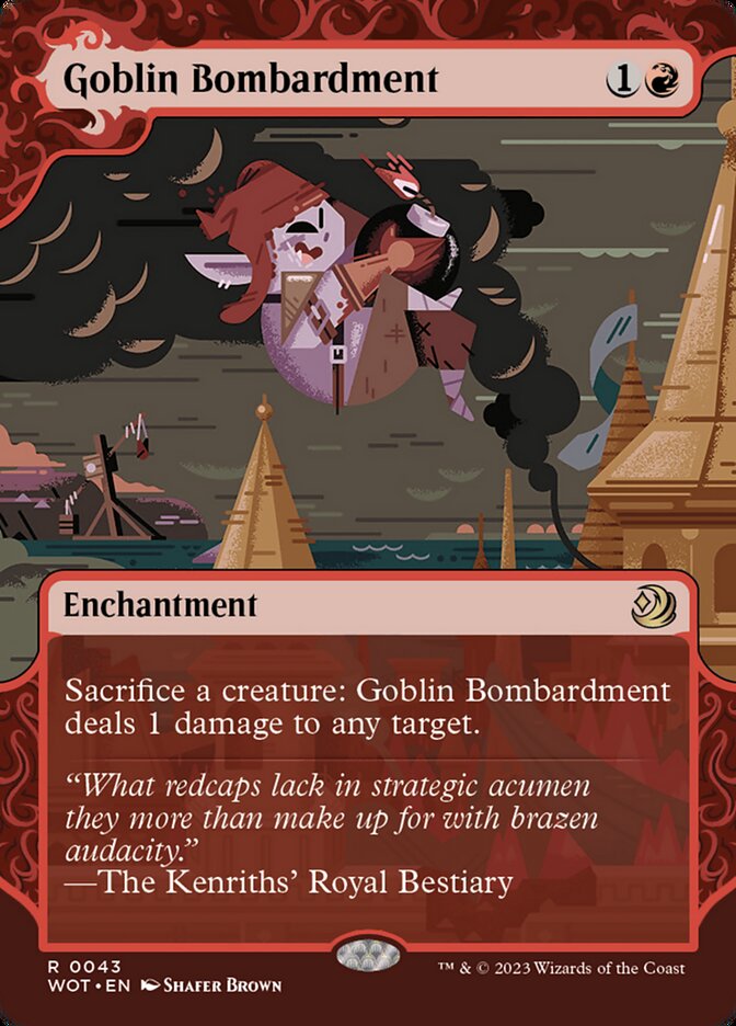 Goblin Bombardment, Wilds of Eldraine: Enchanting Tales · 0043