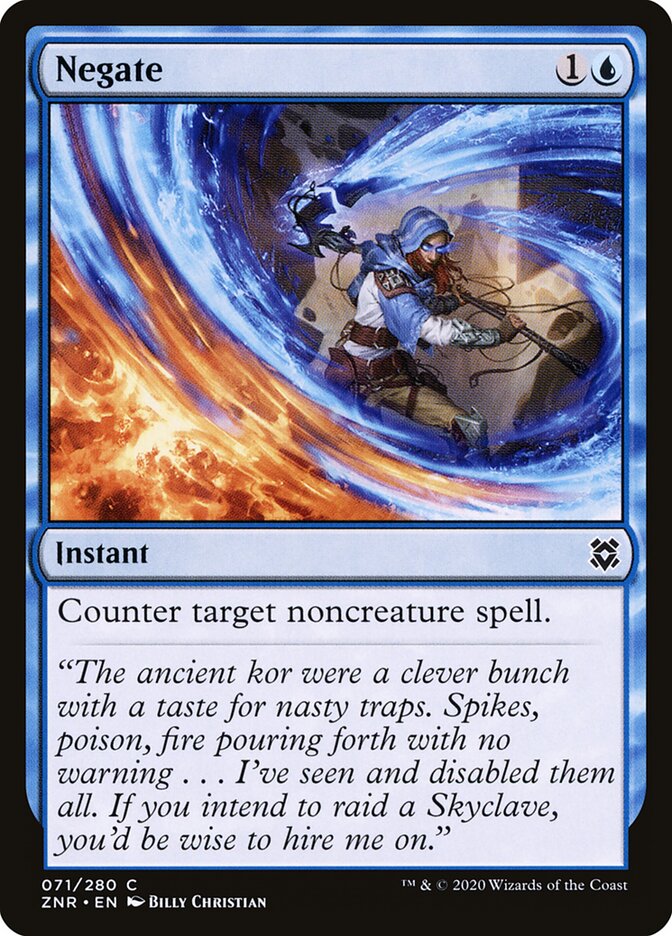 Negate, Zendikar Rising · 071/280