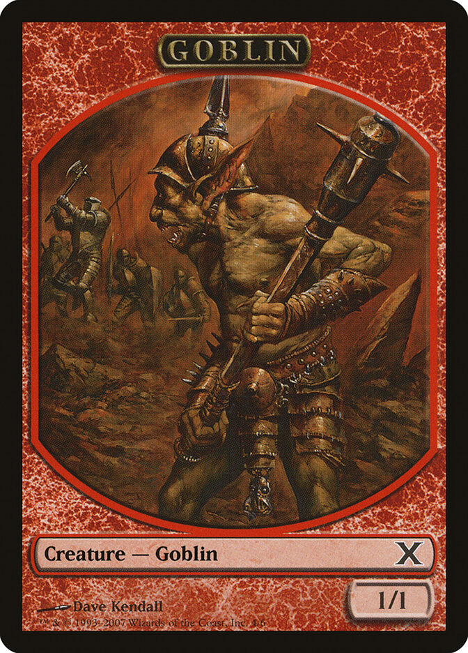 Goblin, Tenth Edition Tokens · 4
