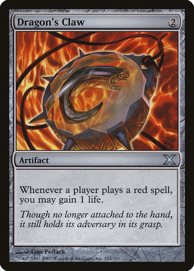 Dragon's Claw, Tenth Edition · 322/383