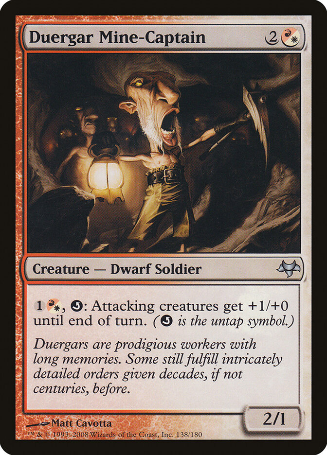 Duergar Mine-Captain, Eventide · 138/180