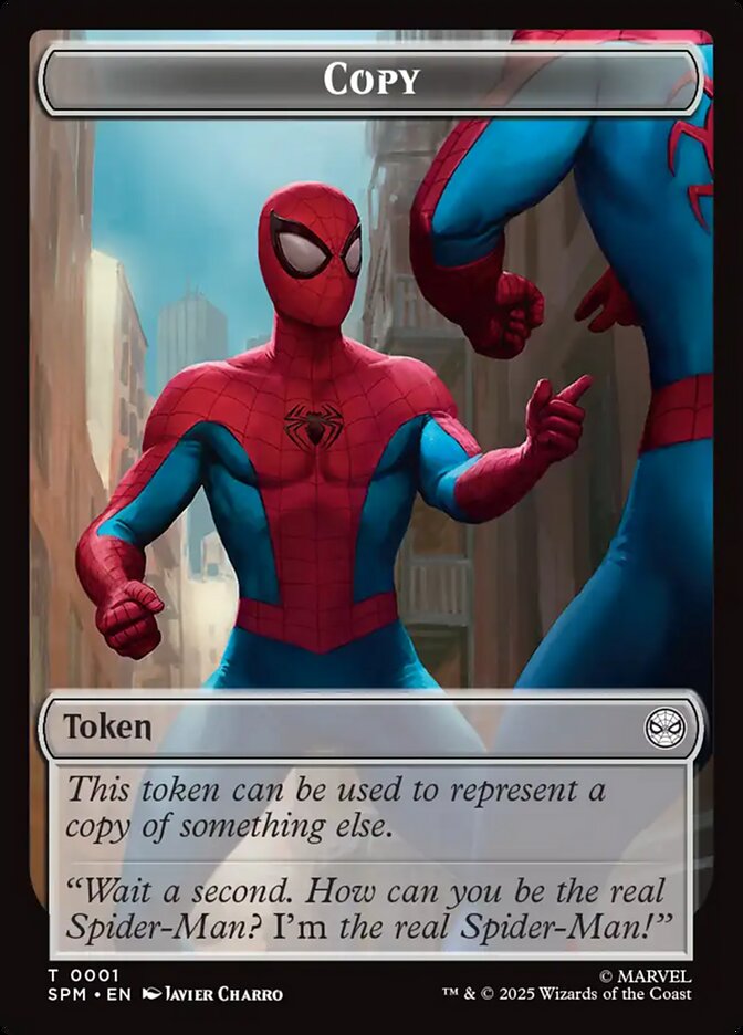 Copy, Marvel's Spider-Man Tokens · 0001