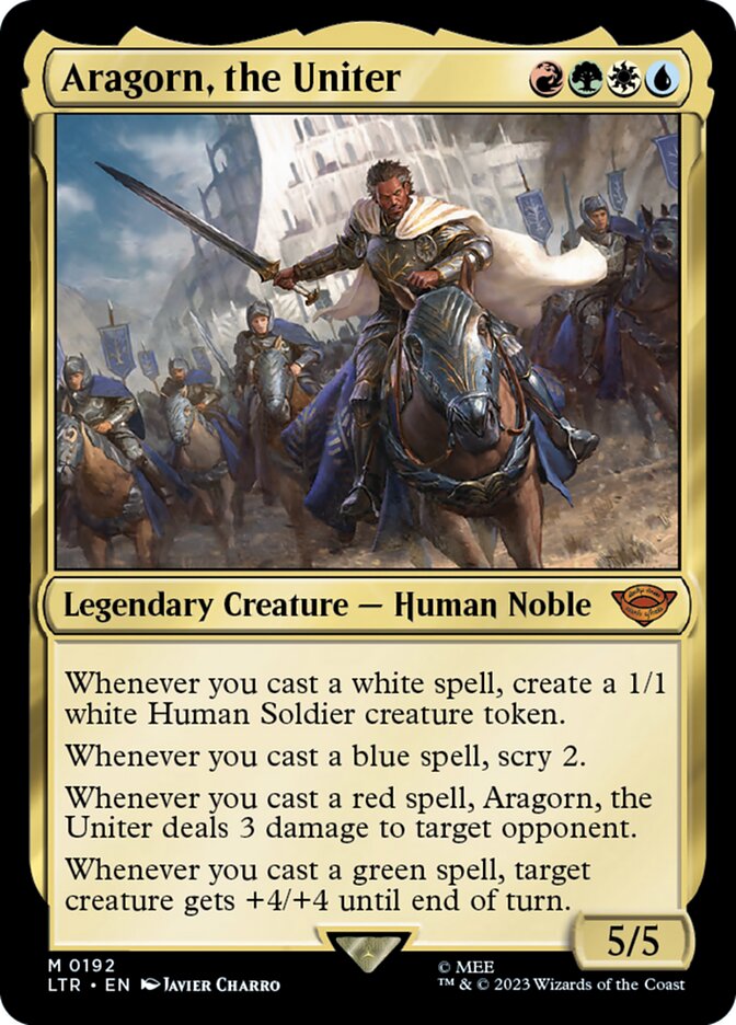 Aragorn, the Uniter, The Lord of the Rings: Tales of Middle-earth · 0192