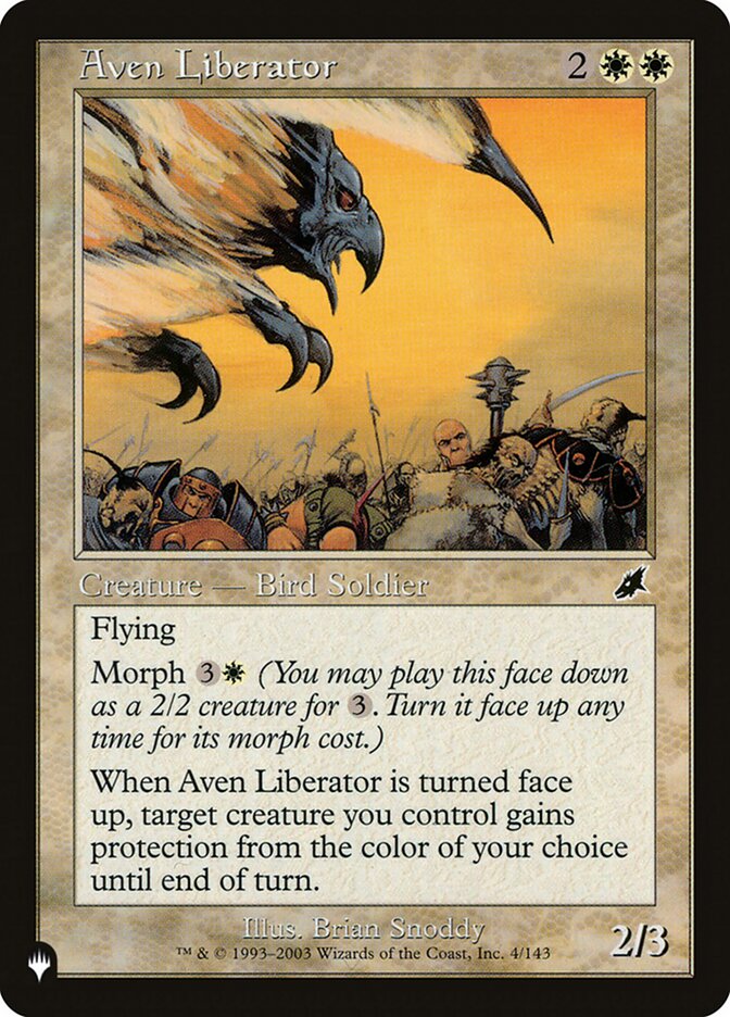Aven Liberator, The List · scg-4