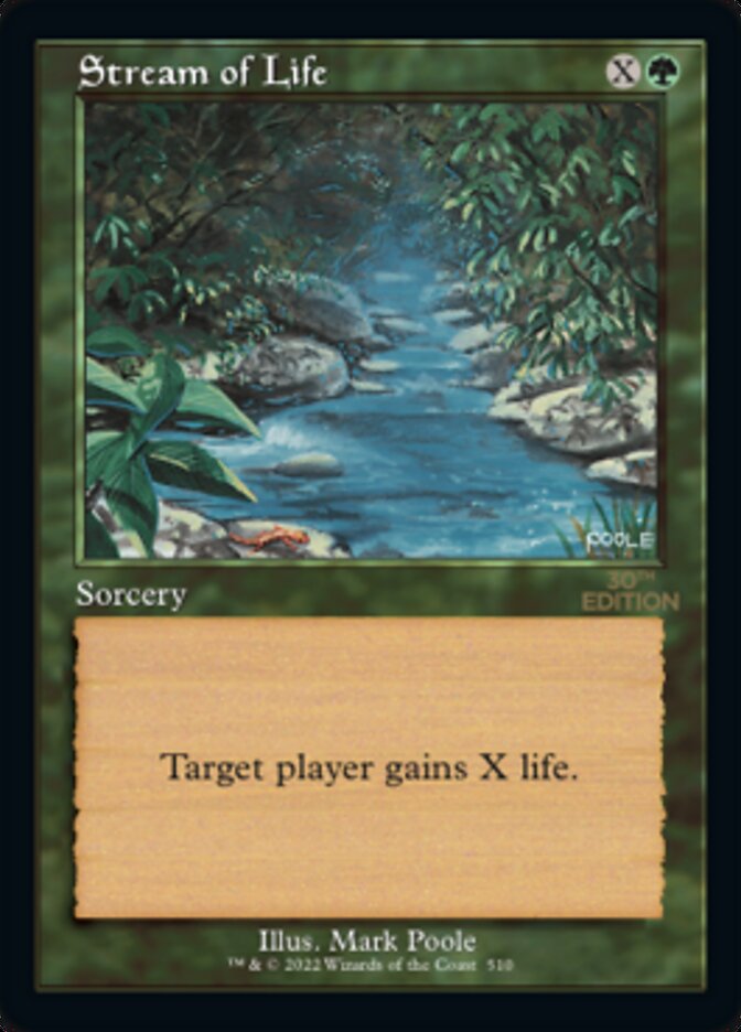 Stream of Life, 30th Anniversary Edition · 510/594