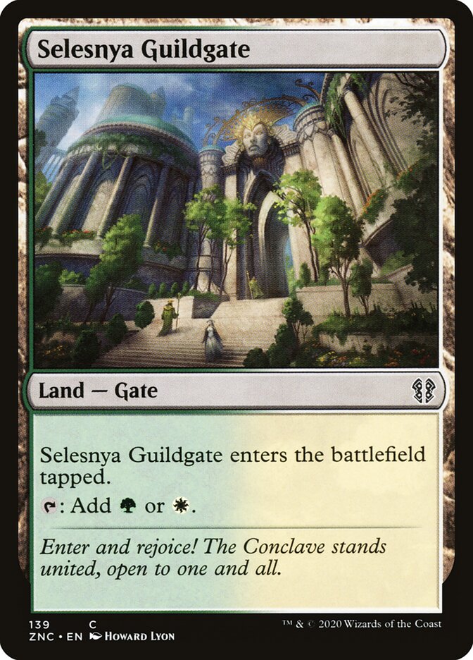 Selesnya Guildgate, Zendikar Rising Commander · 139