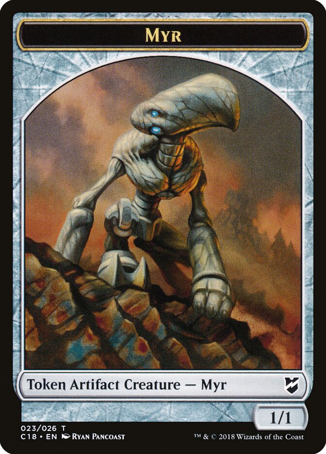 Myr, Commander 2018 Tokens · 023