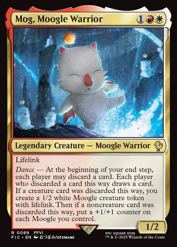 Mog, Moogle Warrior, Final Fantasy Commander · 0089